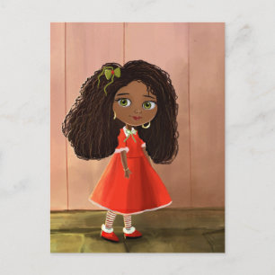African cute girl Postcard