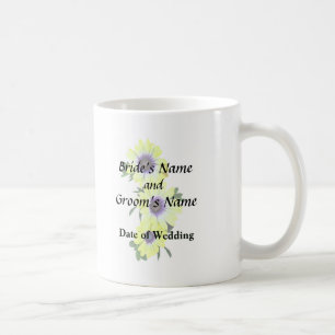 African Daisies Lemon Symphony Wedding Products Coffee Mug