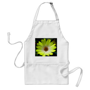 African Daisy Fluorescent Yellow Apron