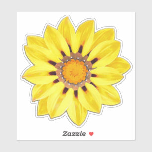 African Daisy / Gazania Mustard Yellow