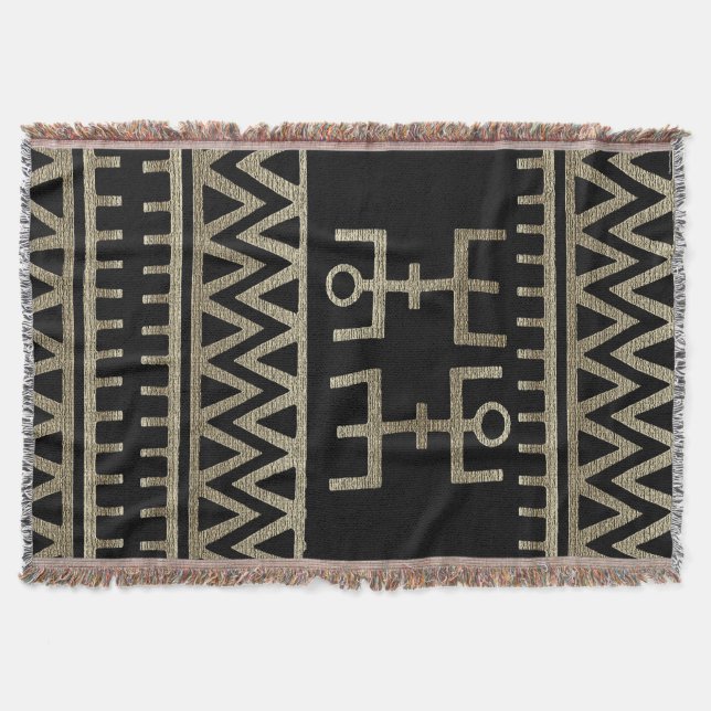 African Dance  Throw Blanket (Front)