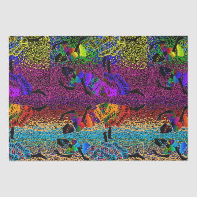 African Dance Tissue Paper (Front)