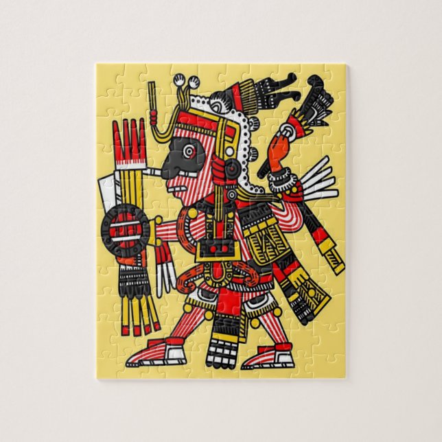 African Decorative Jigsaw Puzzle (Vertical)