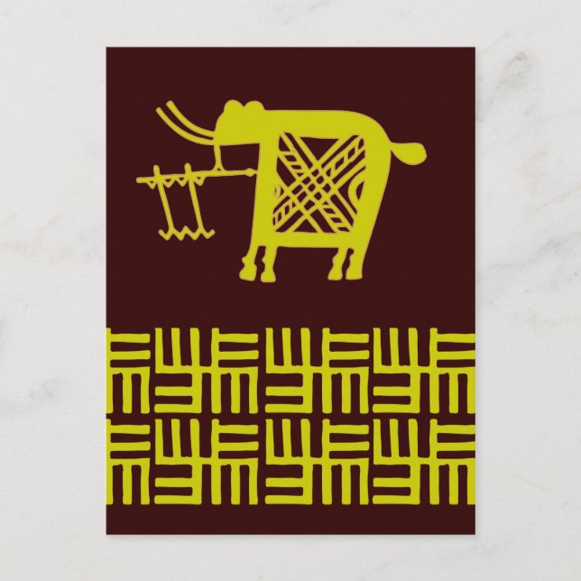 African Design #7 @ Stylnic Postcard (Front)