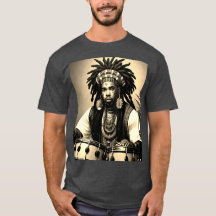 African Design Charcoal Heather T-Shirt 