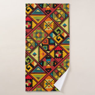 African digital paper bath towel