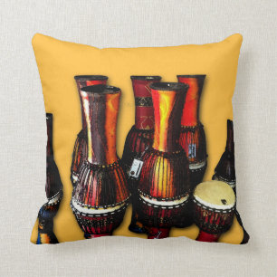 African Drums Cushion