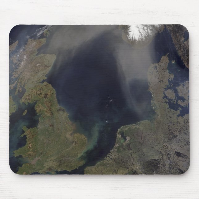 African dust blowing over Scotland Mouse Pad (Front)