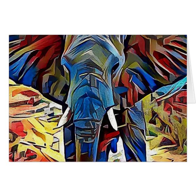 African Elephant (Front Horizontal)