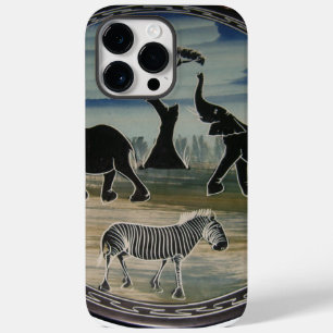African Elephant Art Print Case-Mate iPhone 14 Pro Max Case