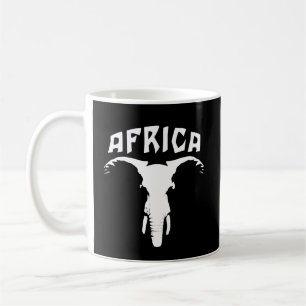 African Elephant Face   Africa Coffee Mug