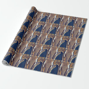 African Elephant Gift Wrapping Paper