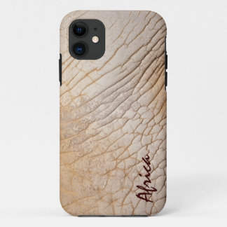 African Elephant Hide Faux Leather Phone Case