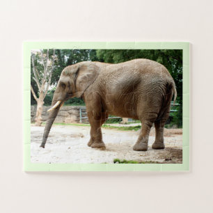 African elephant jigsaw puzzle