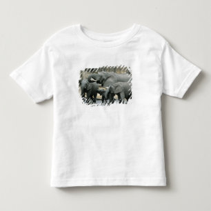 African Elephant, (Loxodonta africana), drinking Toddler T-Shirt