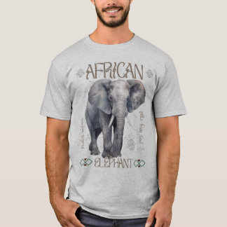 African Elephant: Protect Our Wildlife T-Shirt