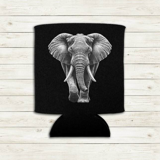 African Elephant Safari and Zoo Adventure Can Cooler (Creator Uploaded)