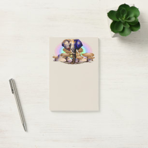 African Elephant Surreal Portrait  Post-it Notes