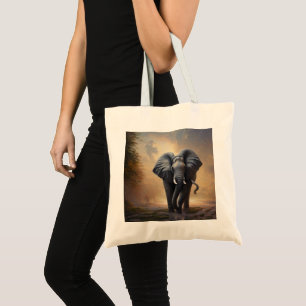 African Elephant- The King (2023) ! Tote Bag