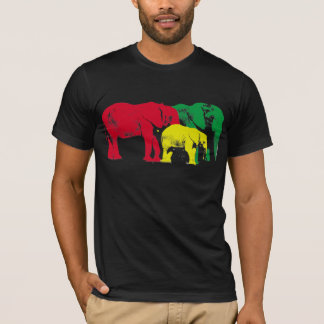 African Elephants by Brad Scott T-Shirt