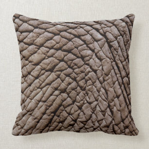 African elephant's (Loxodonta africana) skin Cushion
