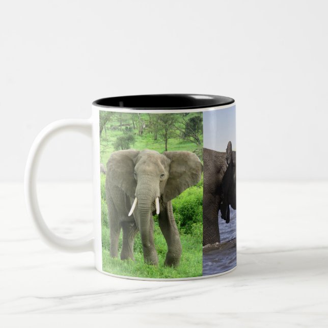 African Elephants Mug (Left)