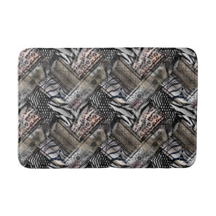 African, ethnic. bath mat
