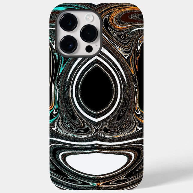 African Ethnic Doodle Zebra textured Art Print Case-Mate iPhone Case (Back)