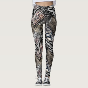 African ethnic. leggings