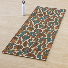 African Ethnic Pattern Art Yoga Mat