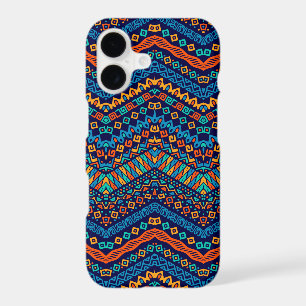 African ethnic pattern funky colours