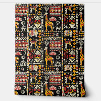 African ethnic traditional ornament, tribal patter