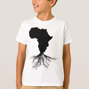 African Expat Pan African Continent Map T-Shirt