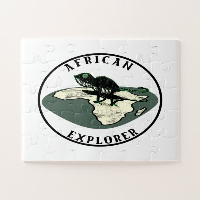 African Explorer      Jigsaw Puzzle (Horizontal)