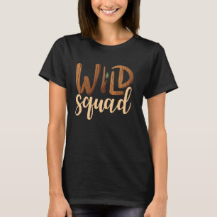 African Family Vacation Wild Squad Funny Matching T-Shirt