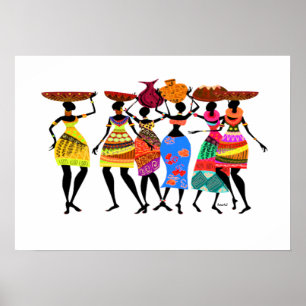 African Feast Poster