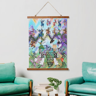African Feast: Rhythms of Africa Hanging Tapestry