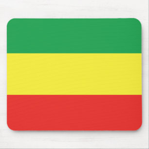 African flag colours mouse pad