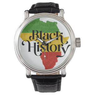 African Flag Men's Watch