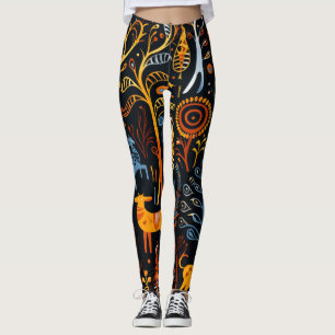 African flair leggings