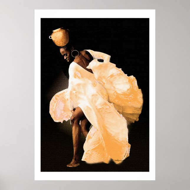 African Folk Dance Poster (Front)