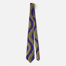 African Geometric Ethnic Neck Tie