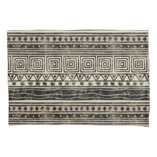African Geometric Pattern Pillowcase