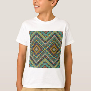 African Geometrical Motif T-Shirt