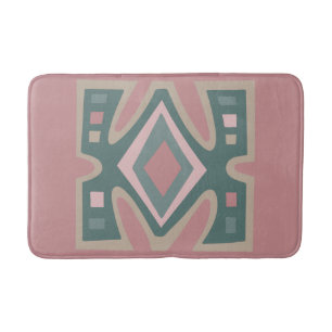 african geometry bohemian designs bath mat