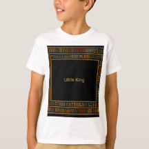 African Gold Kente Kids’ T-Shirt