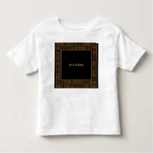 African Gold Kente Toddler T-Shirt