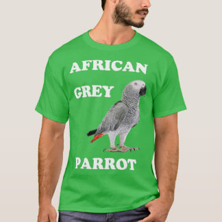 African Gray Parrot 15 T-Shirt