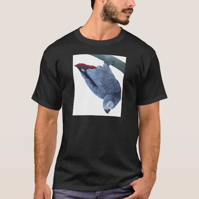African gray parrot gifts T-Shirt (Front)