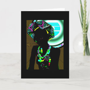 African Greetings Card